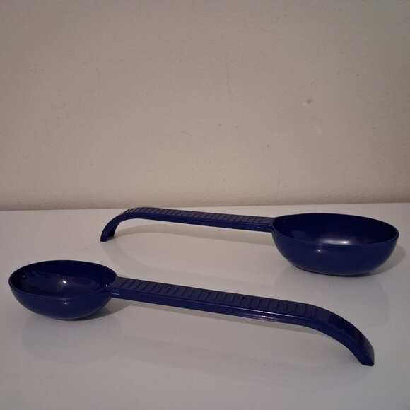 Weight Watchers Measuring Serving Spoons 1 Cup & 1/2 Portion Control Blue USA - Picture 2 of 14